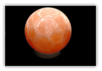 Football Salt Lamp