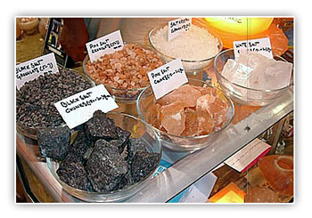 Black and Pink Salt Varieties — Foodex Exhibition