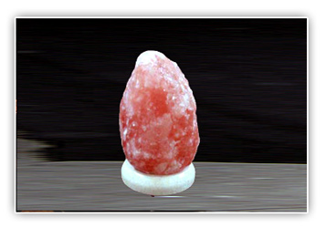 Natural Salt Lamp 8-10 kg with Onyx Base