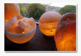 Himalayan salt room therapy